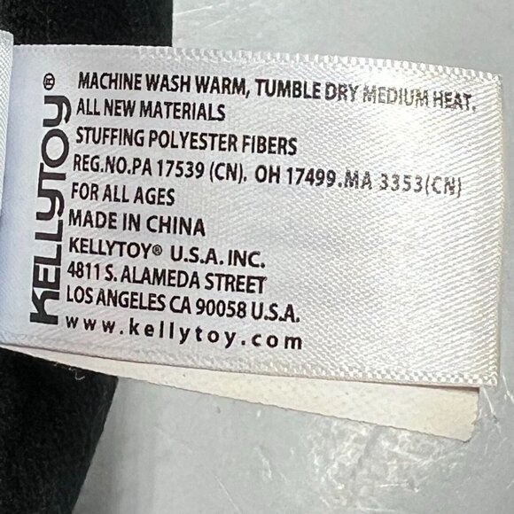 Squishmallow Cleo the Cat Halloween Black Green Kitten 8” Kellytoy Plush Stuffed - Picture 7 of 8